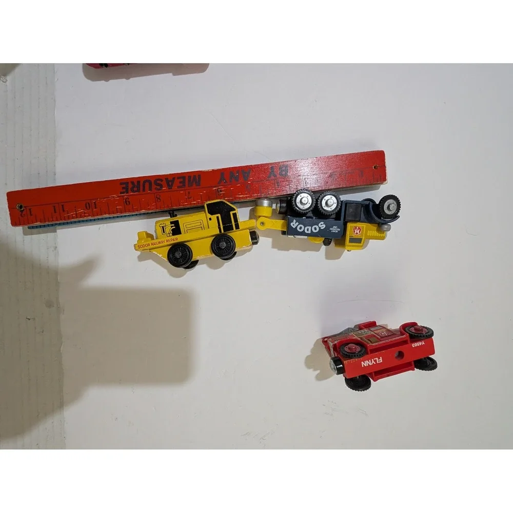 Thomas Wooden Railway Butch Flynn Sodor Railway Repair Vehicle Lot of 3 Y4503